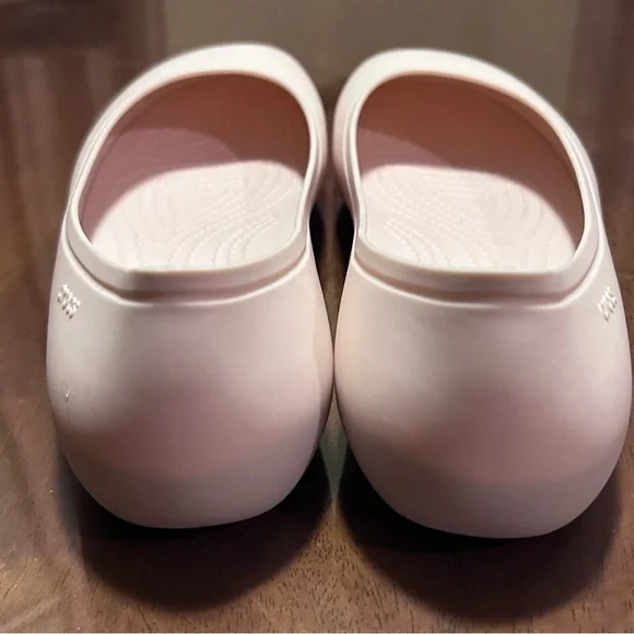 Crocs Brooklyn Mary Jane Flats Pink Quartz Ballet Slip On Comfort Shoe W8 209384 - Picture 4 of 13